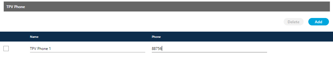 TPV Phone TPV Phone