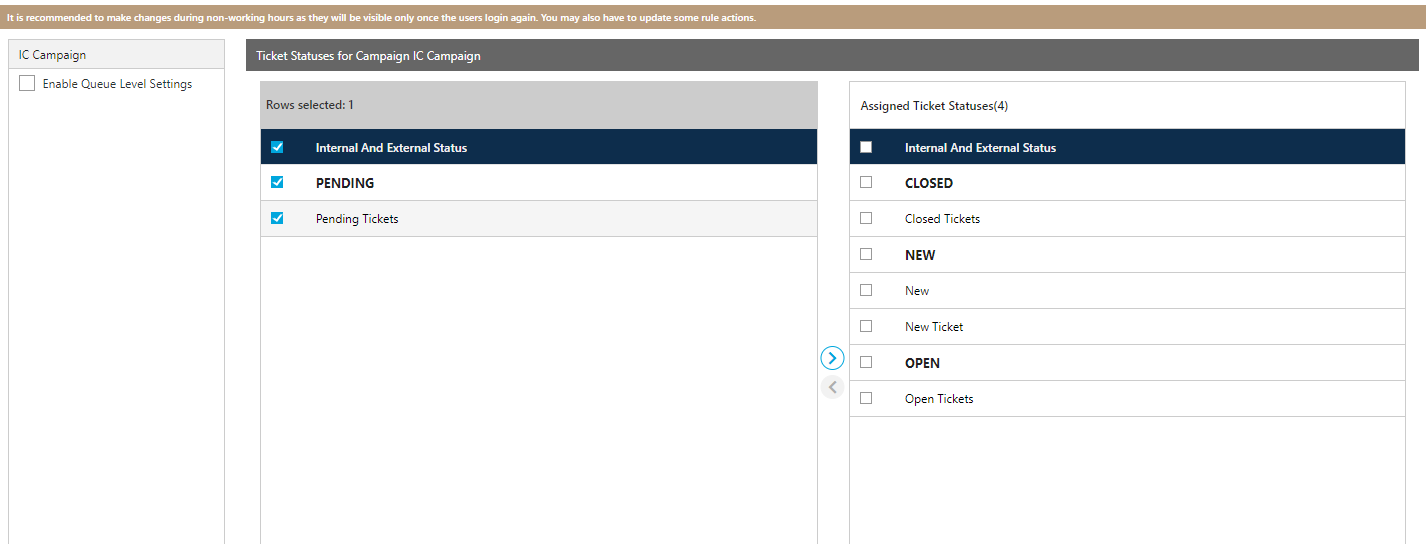 Assign or Unassign Fields