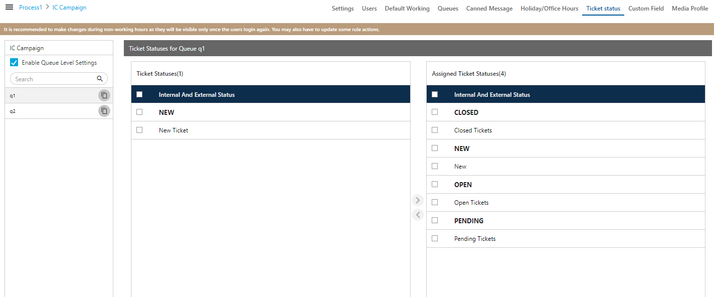 Assign or Unassign Fields