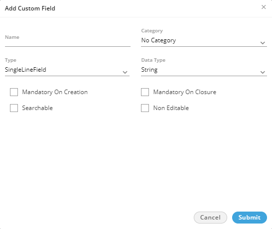 Create Custom Field