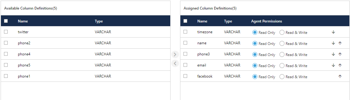 Assign Fields