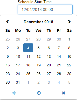 Select Date and Time