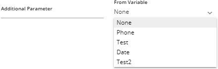 Additional Parameter