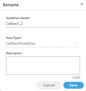 Renaming Nodeflow