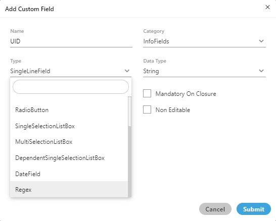 Custom Field Types