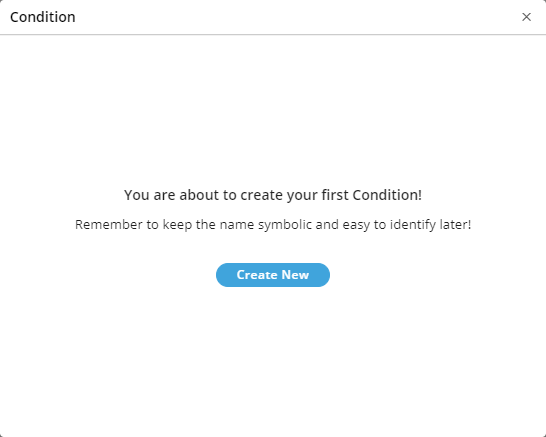 Condition Modal